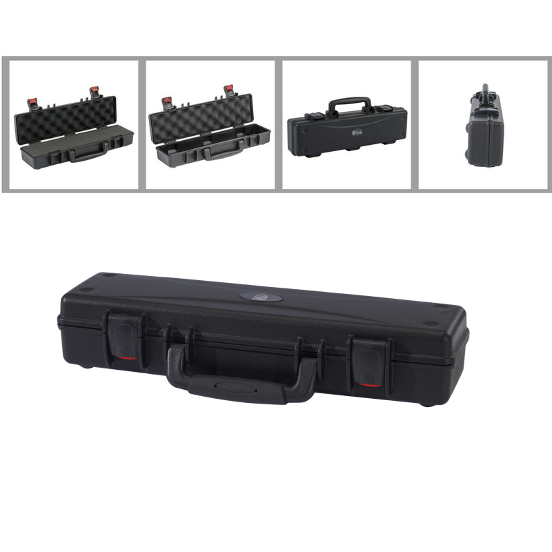 ポータブル防水クラムシェルデザインアート小型キャリーケース