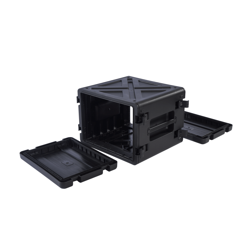 標準 8u 耐候性オーディオ ビデオ放送ラック ケース